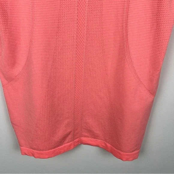 Lululemon Swiftly Tech Short Sleeve Coral Athletic Top - Picture 4 of 7